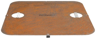 Крышка для oчага для костра Petteri Wiimaa GrillSymbol Fogo, 79 см x 79 см x 0.2 см