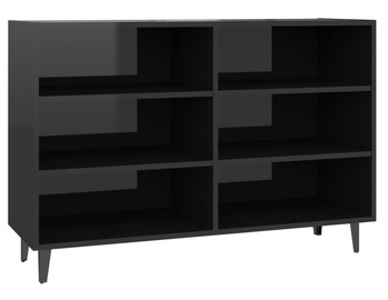 Kumode VLX, melna, 35 x 103.5 x 70 cm