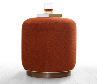 Pufs Hanah Home Zeone 209FLF1145, sarkana, 42 cm x 42 cm x 43 cm