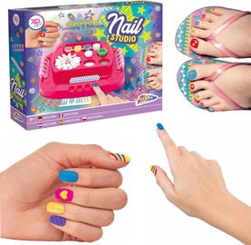 Dekorēšanas komplekts Grafix Nail Studio, daudzkrāsains