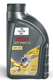 Motoreļļa Fuchs 0W - 30, sintētiskais, vieglajam auto, 1 l