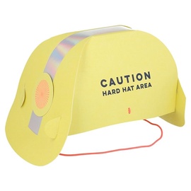 Müts Meri Meri Construction Party Hat, kollane, 8 tk