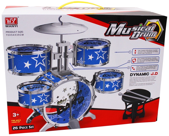 Laste trumm Wanyi Musical Drum