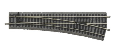 Lisa Piko Gauge H0 Turnout with Bedding 55400 55421, 265 mm, universaalne
