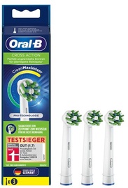 Antgalis Oral-B CrossAction, balta, 3 vnt.