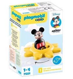 Konstruktor Playmobil 1-2-3 Disney: Mickeys Spinning Sun with Rattle Feature 71321, plastik