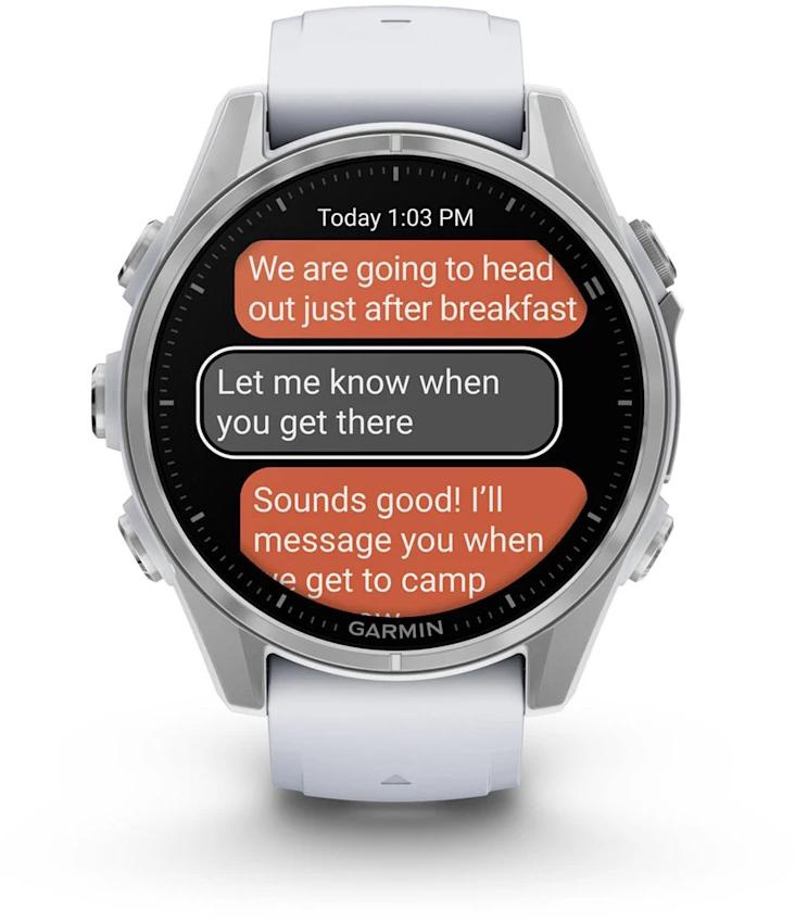 Nutikell Garmin Fenix 8 43mm AMOLED 010-02903-00, hõbe
