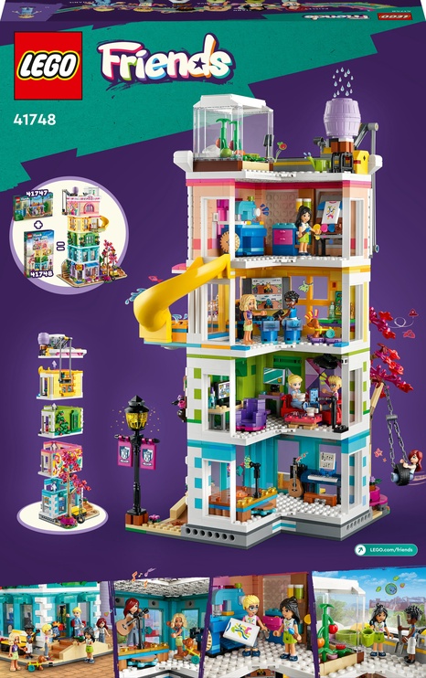 Konstruktor LEGO® Friends Heartlake'i linna rahvamaja 41748, 134 tk