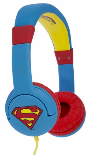 Vadu austiņas OTL Technologies Superman Junior, zila/sarkana