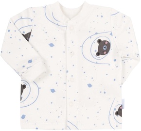 Krekls ar garām piedurknēm Bembi Baby Cotton Shirt RB97-421, zila/brūna/balta, 68 cm