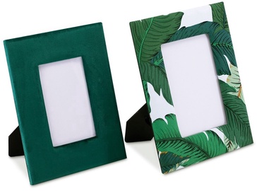 Foto rāmis AmeliaHome Greno Set, 26 cm x 21 cm, zaļa