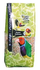 Sausa pārtika Vadigran Premium Mix Exotic Birds, tropiskiem papagaiļiem, 1 kg