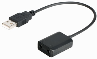 Garso plokštė Boya BY-EA2 USB, juoda