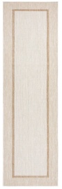 Ковровая дорожка Hakano Vinea Frame, кремовый/бежевый, 200 см x 80 см