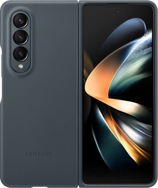 Чехол для телефона Samsung Leather Cover, Samsung Galaxy Fold 4, серый