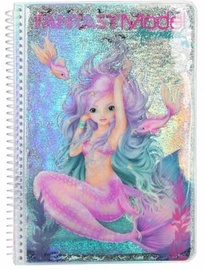 Radošais komplekts Depesche Fantasy Model Design Book Mermaid 1145944, daudzkrāsains