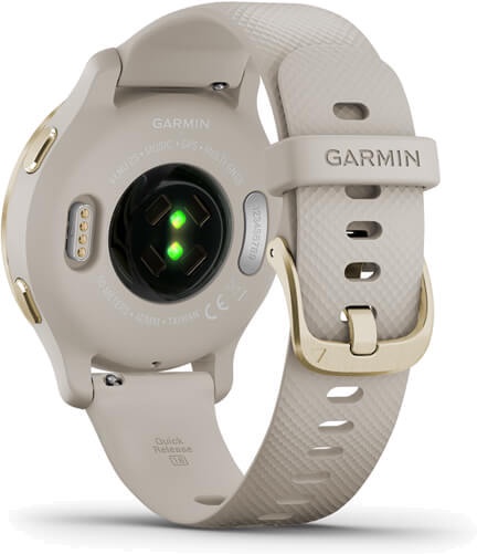 Viedais pulkstenis Garmin Venu 2s, zelta