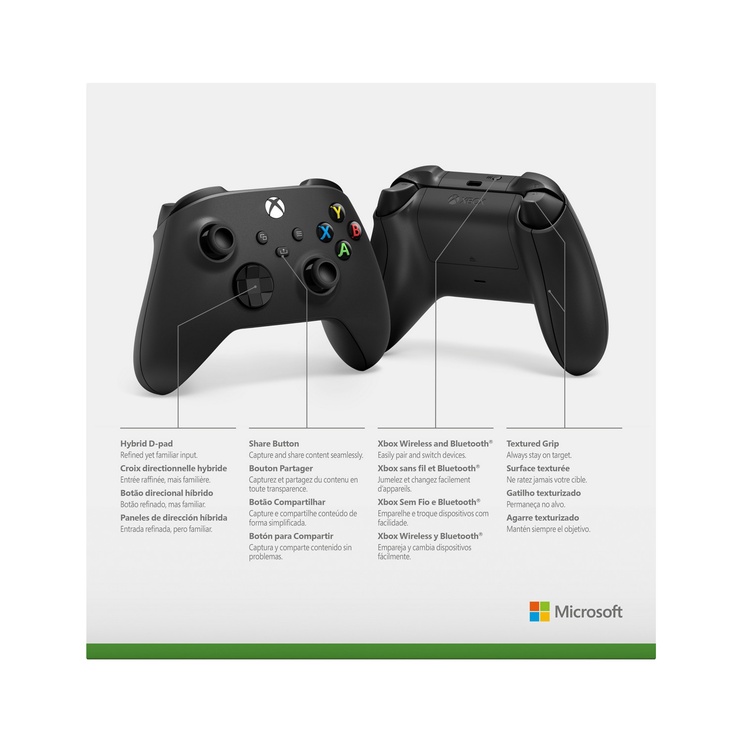 Игровой контроллер Microsoft Xbox Series, черный