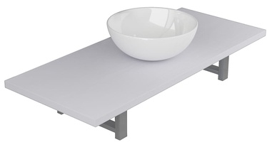 Комплект мебели для ванной VLX, белый, 40 x 90 см x 16.3 см