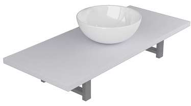 Vannitoa mööblikomplekt VLX, valge, 40 x 90 cm x 16.3 cm