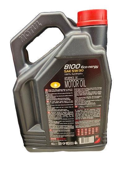Motoreļļa Motul 8100 Eco-Nergy 5W - 30, sintētiskais, vieglajam auto, 4 l