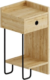 Naktinis staliukas Kalune Design Sirius Right, ąžuolo, 30 x 32 cm x 61 cm