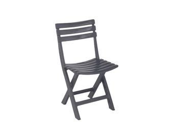 Dārza krēsls Progarden BIRKI, antracīta, 44 cm x 41 cm x 78 cm