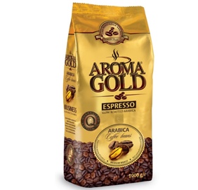 Kafijas pupiņas Aroma Gold, 1 kg