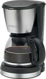 Kapsulas kafijas automāts Clatronic, melna/nerūsējošā tērauda