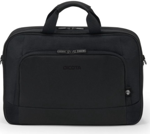 Klēpjdatoru soma Dicota Eco Top D31671-RPET, melna, 15-17.3"