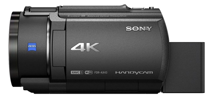 Видеокамера Sony FDR-AX43, черный, 3840 x 2160