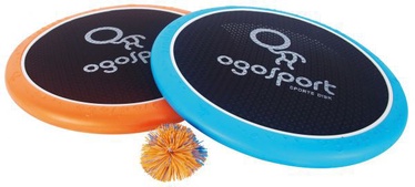 Игра для улицы Ogo Sport Mezo Softdisc Set 970093, 38 см x 38 см, синий/черный/oранжевый