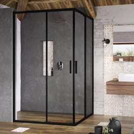 Душевая кабина Ravak Blix Slim BLSRV2K-100 X1XMA0300Z1, квадратная, без поддона, 100 см (поврежденная упаковка)
