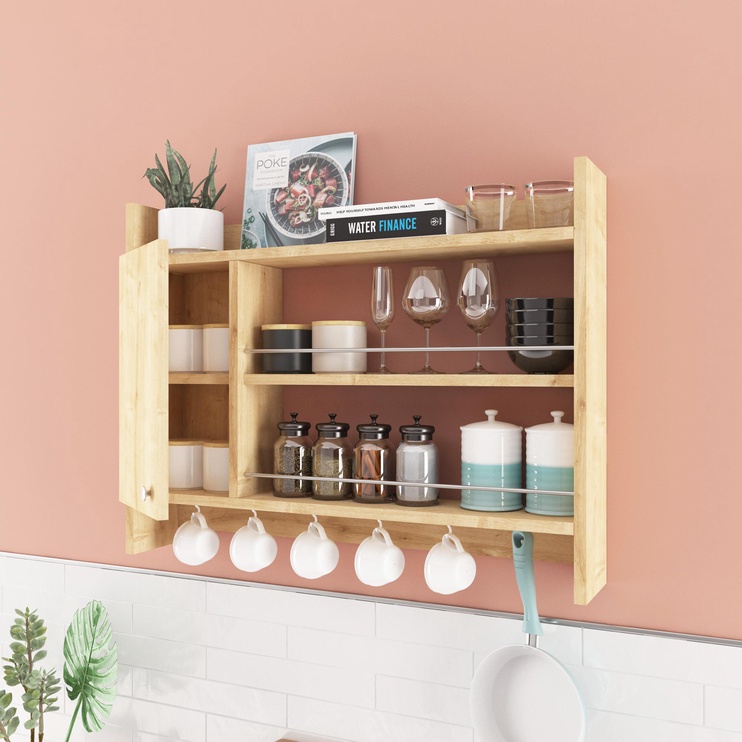 Шкафчики 5K Home Decor Knerr, дубовый, 0.85 м