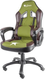 Игровое кресло Genesis Nitro SX33, коричневый/черный/зеленый