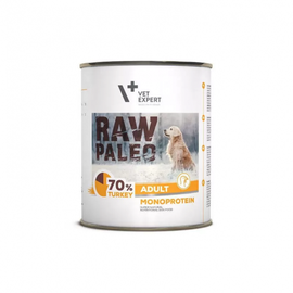 Влажный корм для собак Raw Paleo MAGNUM.163901, индюшатина, 0.800 кг