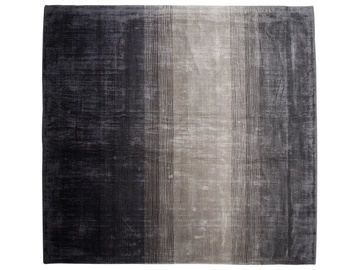 Ковер комнатные Beliani Ercis, черный/серый/темно-серый/светло-серый, 200 см x 200 см