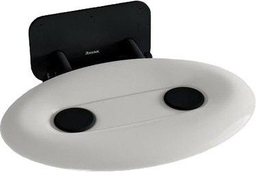 Dušas un vannas sēdeklis Ravak Ovo Р II Opal, 410 mm x 355 mm x 130 mm