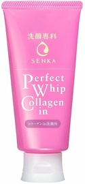 Sejas tīrīšanas līdzeklis Shiseido Senka Perfect Whip Collagen In, 120 ml, sievietēm