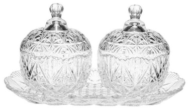 Servēšanas komplekts Winteria 630281, caurspīdīga, stikls