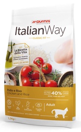 Kuiv kassitoit Italian Way, riis, 1.5 kg