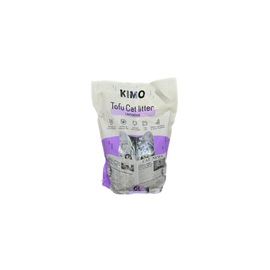 Наполнители для котов органический (некомкующийся) Kimo Lavender P-KRTKL, 6 л
