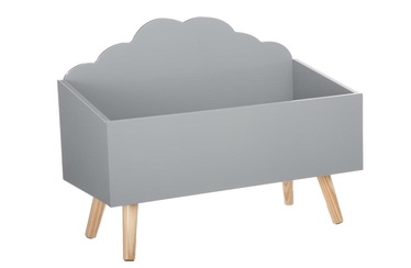 Детский ящик для хранения Atmosphera Cloud, серый, 580x280x455 мм