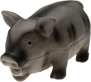 Rotaļlieta sunim Karlie Pig 504212, 22 cm, melna