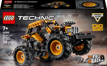 Konstruktor LEGO® Technic Tagasitõmmatav Monster Jam™ DIGatron™ 42199, 218 tk