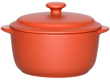 Katls Maku Simple Mini Pot Terracotta, 13 cm x 11 cm, oranža, 0.25 l