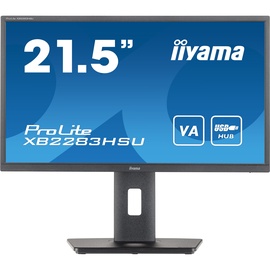 Monitors Iiyama ProLite XB2283HSU-B1, 21.5", 1 ms
