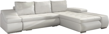 Nurgadiivan Ontario Soft 17, valge, parem, 200 x 296 cm x 88 cm