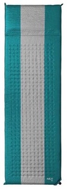 Самонадувающийся коврик Nils Camp NC4340, синий/серый, 195 см x 60 см