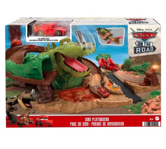 Autotrase Mattel Cars Dino Playground HMD74